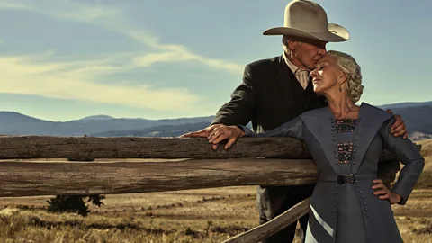 Paramount+/Alamy In 1923, Harrison Ford and Helen Mirren play another generation of the Montana-based Dutton family, first established in Yellowstone (Credit: Paramount+/Alamy)