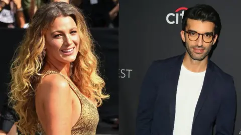 Getty Images Blake Lively and Justin Baldoni