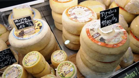 Getty Images A cheese counter