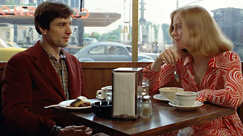 An example of a 1970's Fürstenberg wrap dress, as worn by Cybill Shepherd in the film Taxi Driver (Moviestore Collection/REX)