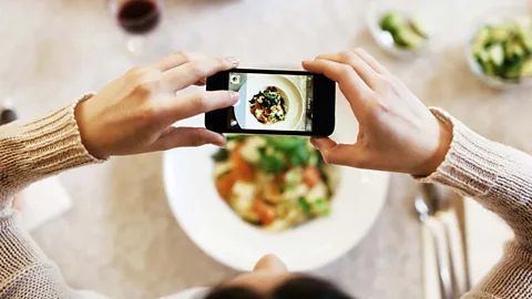 Getty Images Social media's made it easy for people to curate and share aspects of their life which are in keeping with the image they'd like to project (Credit: Getty Images)
