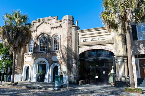 Joanne Dale/Alamy A mile south from the new museum, the Old Slave Mart hosted human auctions until the 1860s (Credit: Joanne Dale/Alamy)